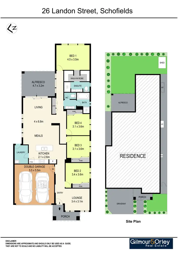 Floorplan of Homely house listing, 26 Landon Street, Schofields NSW 2762