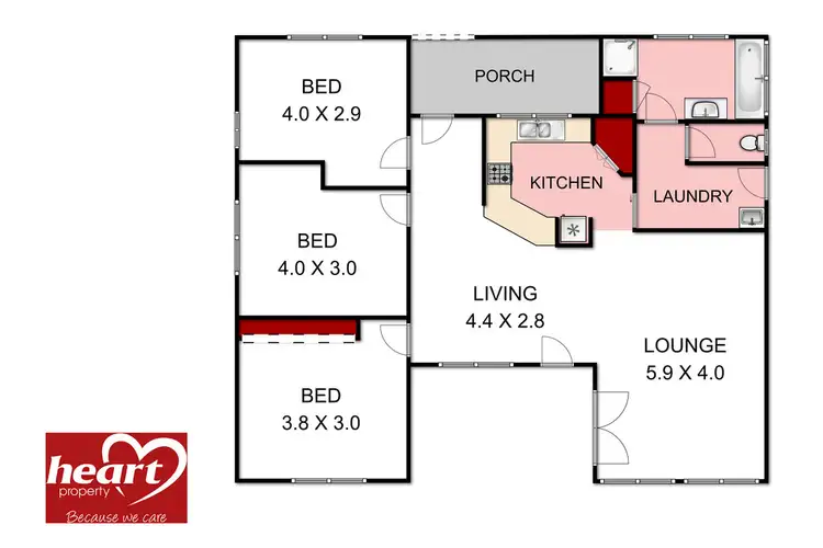 Floorplan of Homely house listing, 23 Niel Street, Stratford VIC 3862