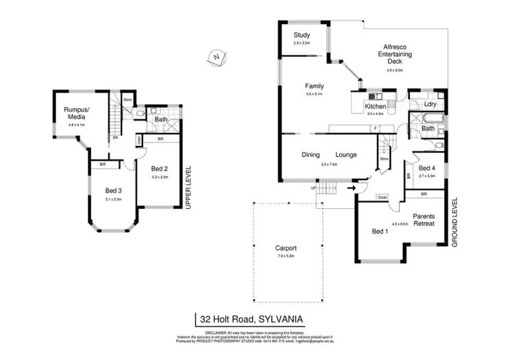 Floorplan of Homely house listing, 32 Holt Road, Sylvania NSW 2224