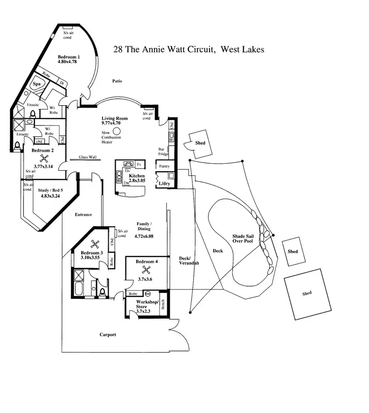 Floorplan of Homely house listing, 28 The Annie Watt Circuit, West Lakes Shore SA 5020