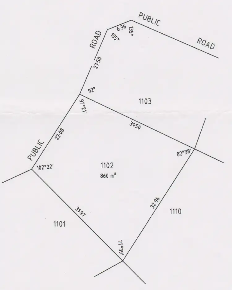Floorplan of Homely land listing, 3 Osprey Drive, Marion Bay SA 5575