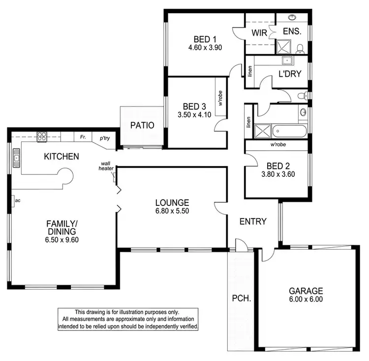 Floorplan of Homely house listing, 13 FOOTE STREET, Mount Gambier SA 5290