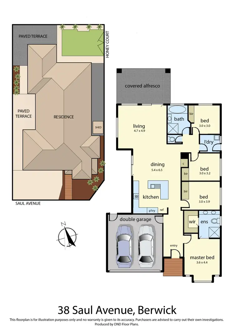 Floorplan of Homely house listing, 38 Saul Avenue, Berwick VIC 3806