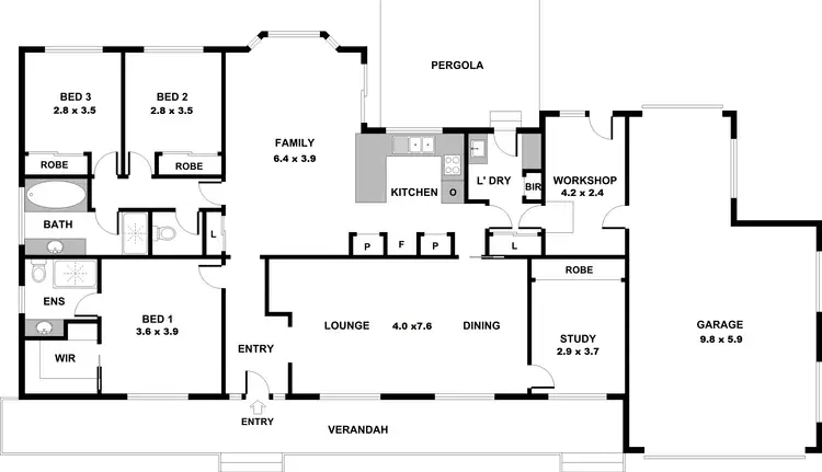 Floorplan of Homely house listing, 72 Billanook Way, Chirnside Park VIC 3116