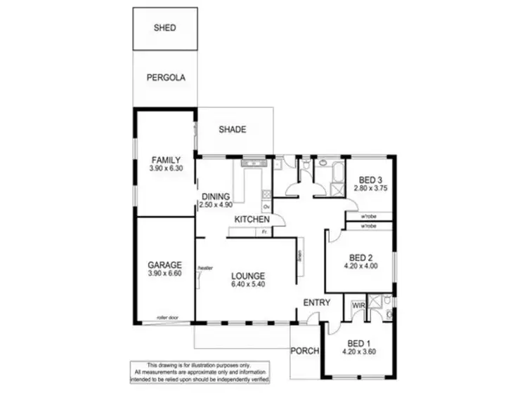 Floorplan of Homely house listing, 28 TWEED CRESCENT, Mount Gambier SA 5290
