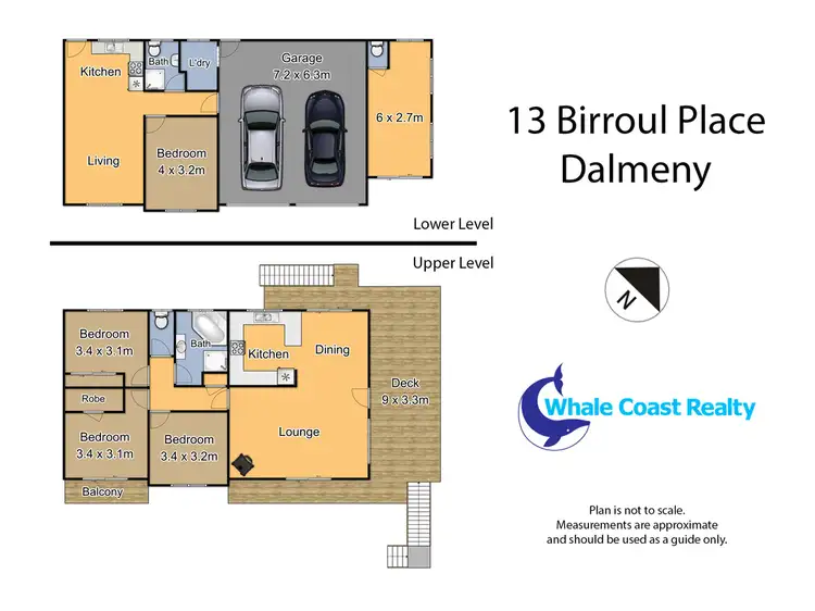 Floorplan of Homely house listing, 13 Birroul Pl, Dalmeny NSW 2546