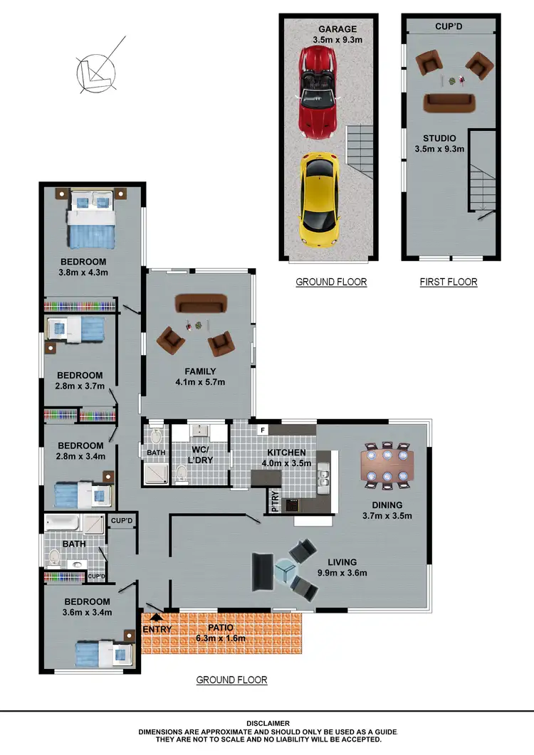 Floorplan of Homely house listing, 30 Greenwood Road, Kellyville NSW 2155