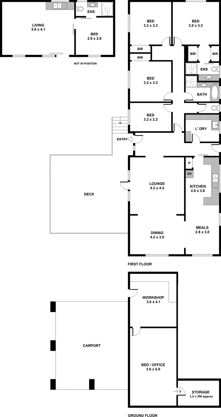 Floorplan of Homely house listing, 456 Sheffield Road, Montrose VIC 3765