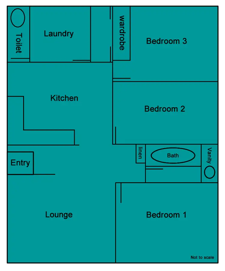 Floorplan of Homely house listing, 6 Hyacinth Grove, Wendouree VIC 3355