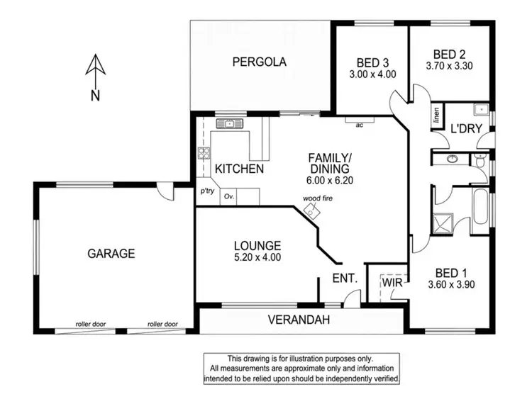 Floorplan of Homely house listing, 16 AUVALE CRESCENT, Mount Gambier SA 5290