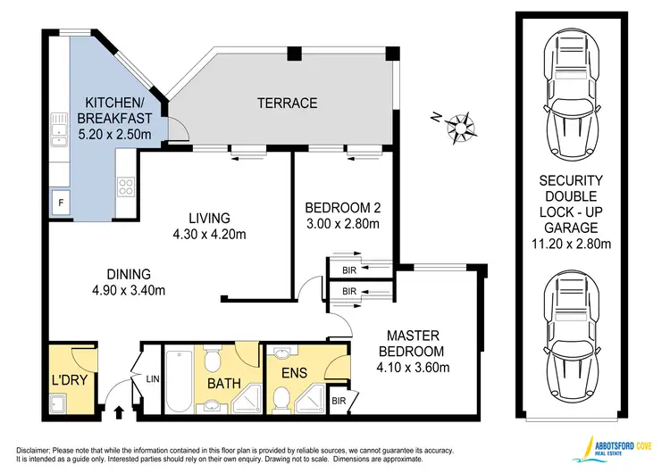 Floorplan of Homely apartment listing, 27/1 Figtree Ave, Abbotsford NSW 2046
