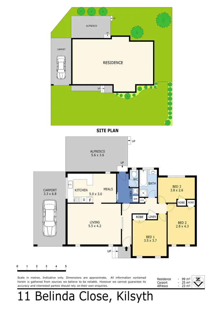 Floorplan of Homely house listing, 11 Belinda Close, Kilsyth VIC 3137