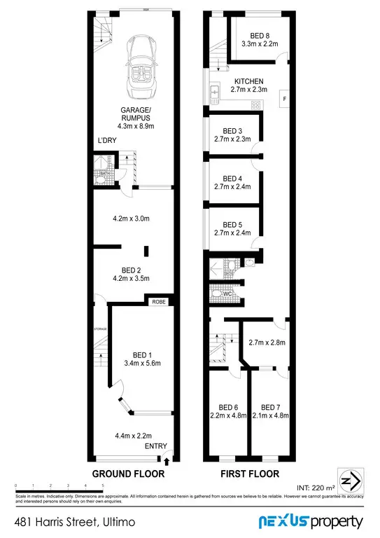 Floorplan of Homely terrace listing, 481 Harris Street, Ultimo NSW 2007