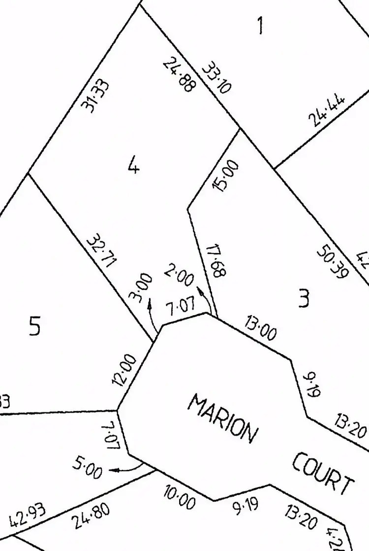Floorplan of Homely land listing, 4 Marion Bay Court, Marion Bay SA 5575