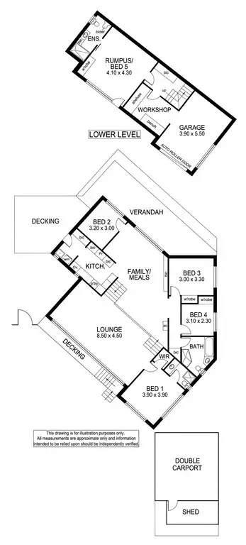 Floorplan of Homely house listing, 39 BANKSIA STREET, Mount Gambier SA 5290