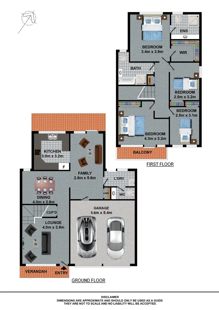 Floorplan of Homely house listing, Lot 223 Alessandra Drive, Kellyville NSW 2155