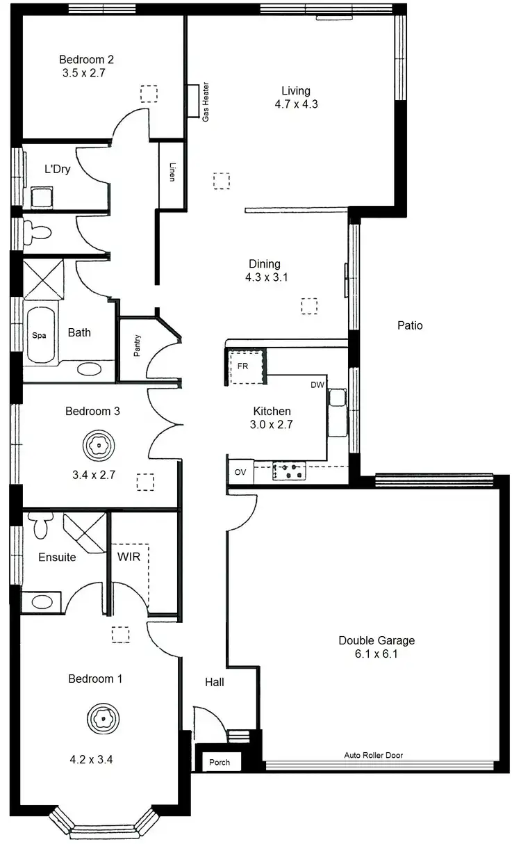 Floorplan of Homely house listing, 37D Jetty St, Grange SA 5022