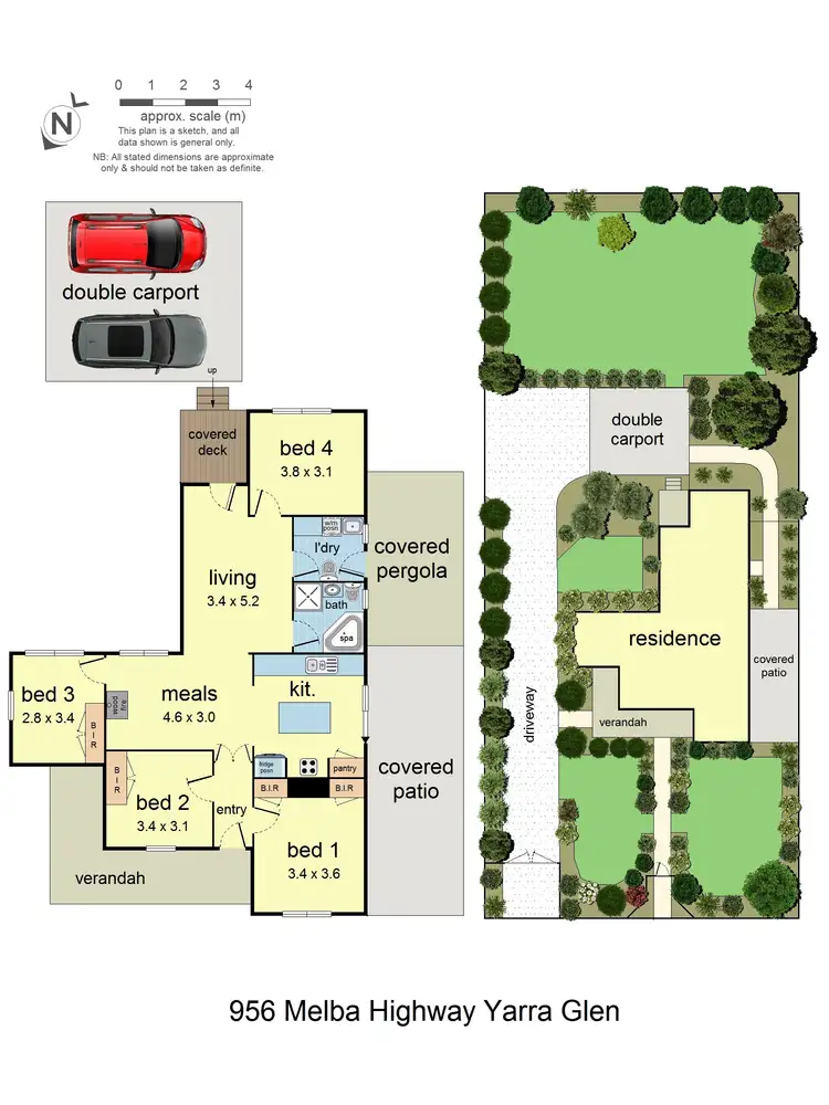 Floorplan of Homely house listing, 956 Melba Highway, Yarra Glen VIC 3775