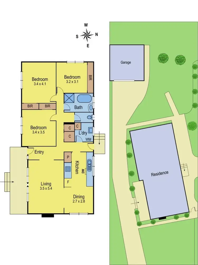 Floorplan of Homely house listing, 91 Walsgott Street, North Geelong VIC 3215