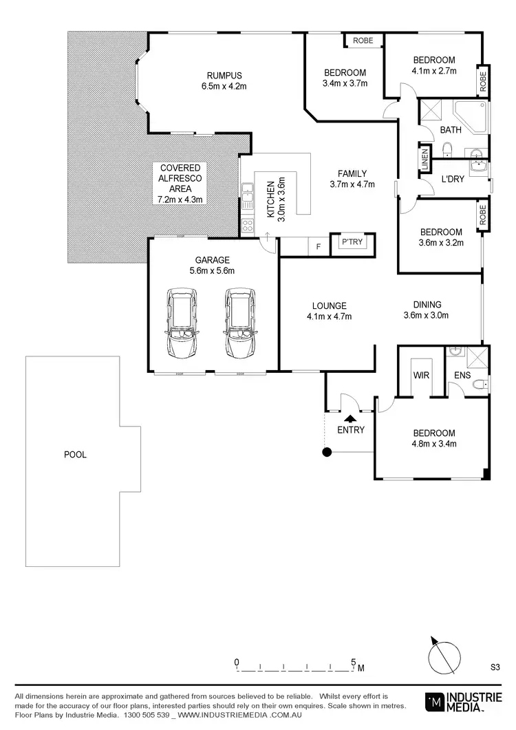 Floorplan of Homely house listing, 2 Bligh Place, Kellyville NSW 2155