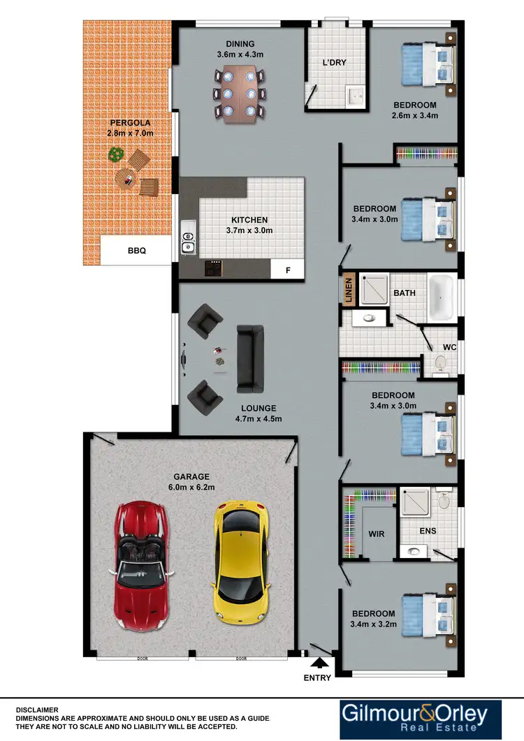 Floorplan of Homely house listing, 118 Cattai Creek Drive, Kellyville NSW 2155