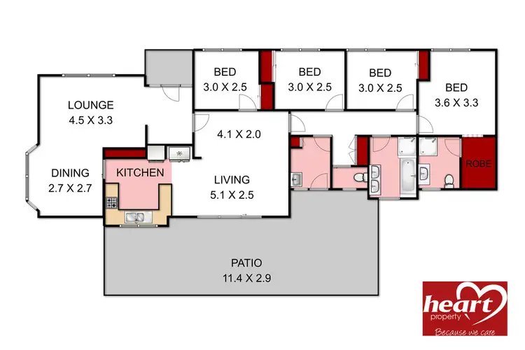 Floorplan of Homely rural property listing, 109 Marshalls Road, Denison VIC 3858
