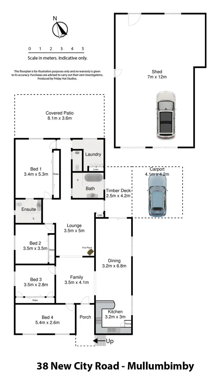 Floorplan of Homely house listing, 38 New City Road, Mullumbimby NSW 2482
