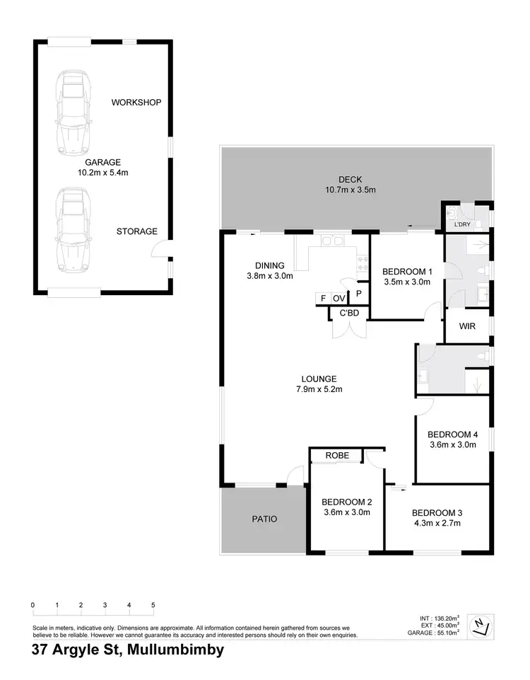 Floorplan of Homely house listing, 37 Argyle St, Mullumbimby NSW 2482