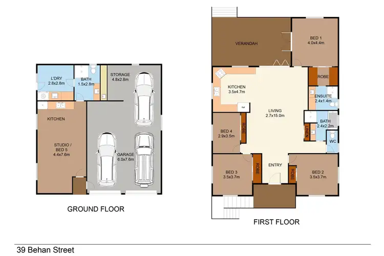 Floorplan of Homely house listing, 39B Behan Street, Stratford QLD 4870