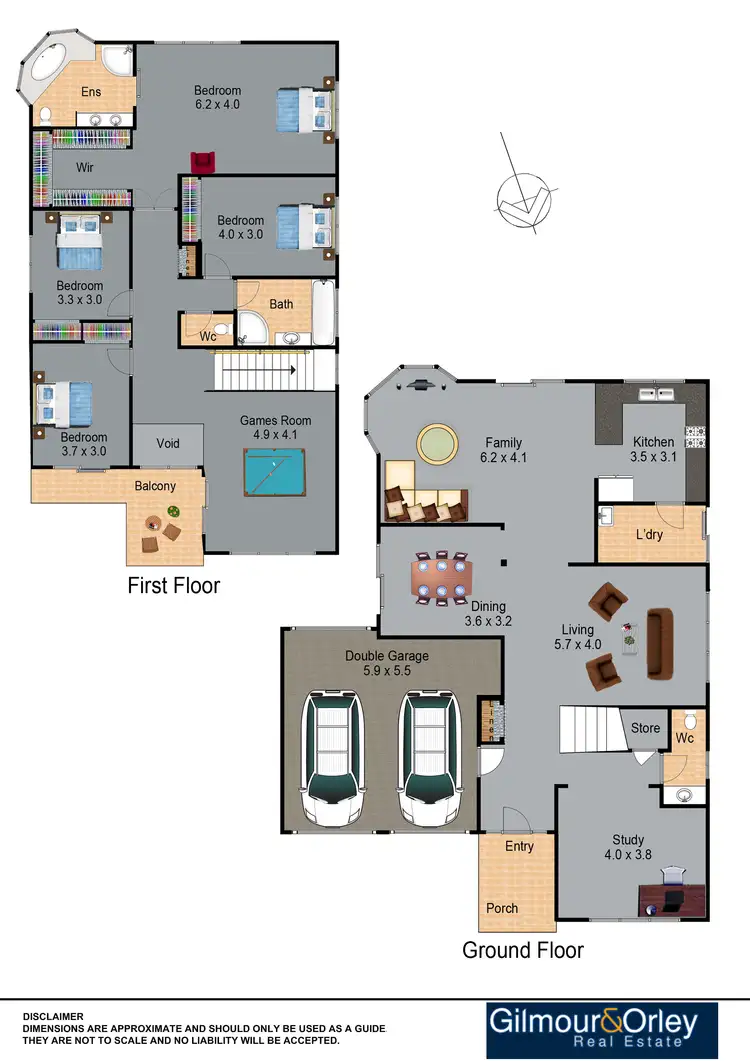 Floorplan of Homely house listing, 13 Woodside Avenue, Kellyville NSW 2155