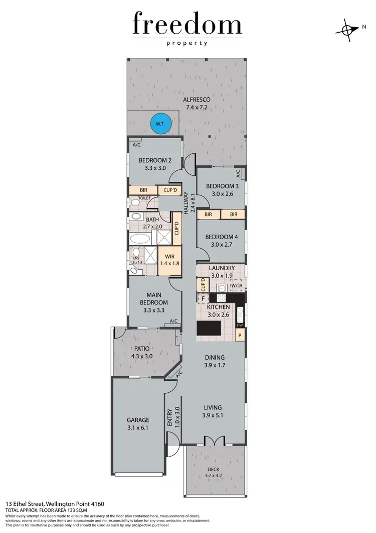 Floorplan of Homely house listing, 13 Ethel Street, Wellington Point QLD 4160