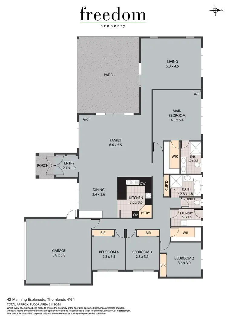 Floorplan of Homely house listing, 42 Manning Esplanade, Thornlands QLD 4164