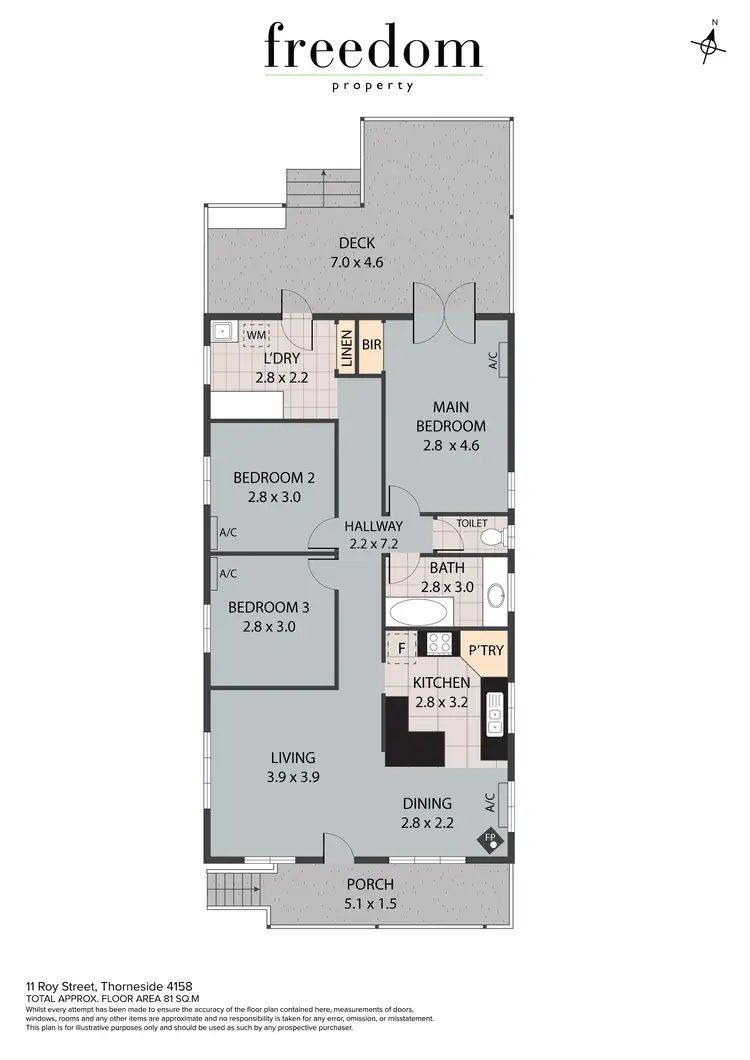 Floorplan of Homely house listing, 11 Roy Street, Thorneside QLD 4158