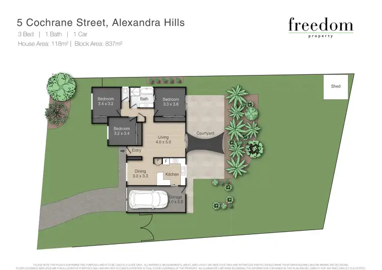 Floorplan of Homely house listing, 5 Cochrane Street, Alexandra Hills QLD 4161