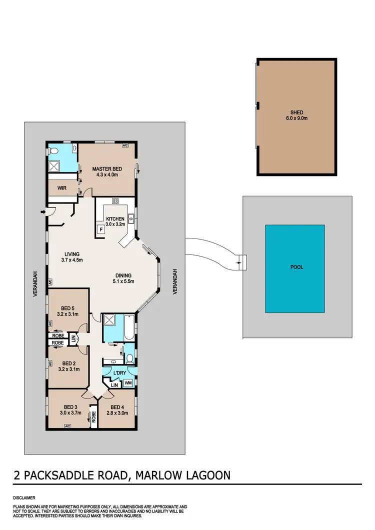 Floorplan of Homely house listing, 2 Packsaddle Road, Marlow Lagoon NT 830