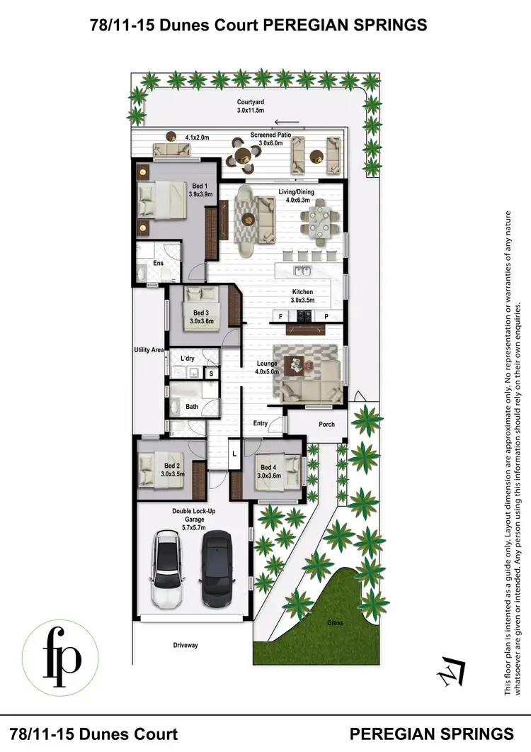 Floorplan of Homely house listing, 11-15 Dunes Court, Peregian Springs QLD 4573