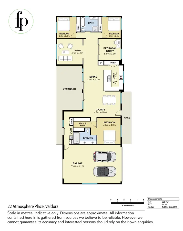 Floorplan of Homely house listing, 22 Atmosphere Place, Valdora QLD 4561