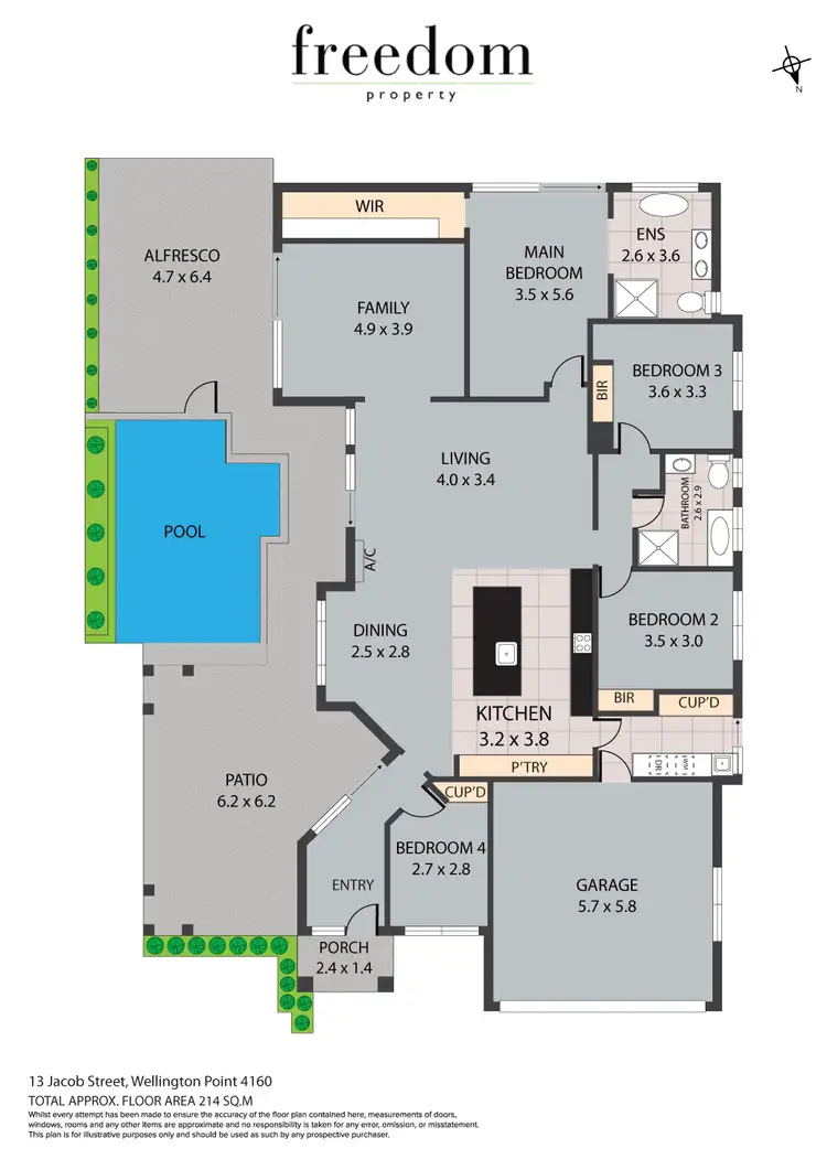 Floorplan of Homely house listing, 13 Jacob Street, Wellington Point QLD 4160