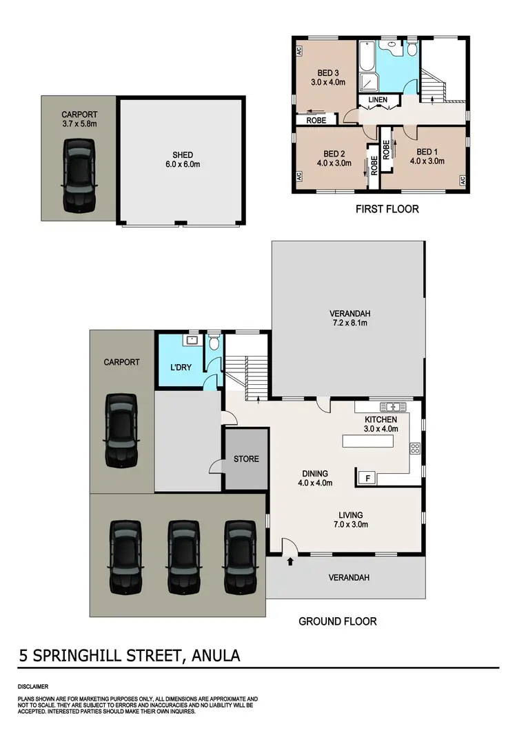 Floorplan of Homely house listing, 5 Springhill Street, Anula NT 812