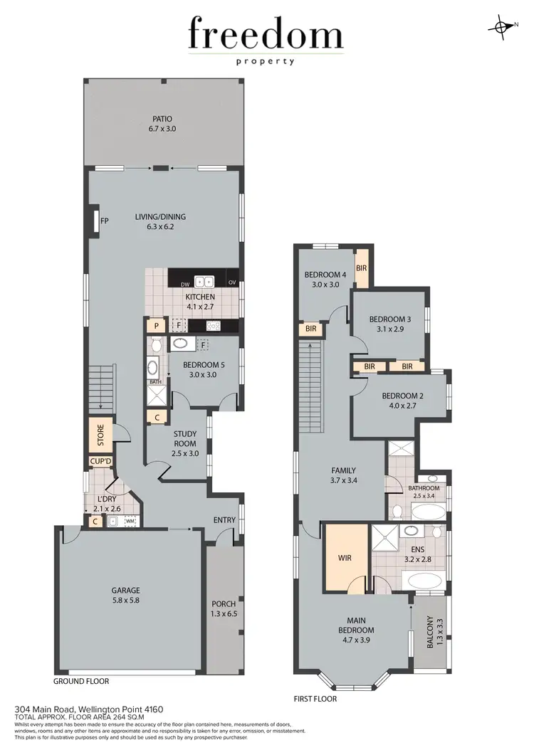 Floorplan of Homely house listing, 304 Main Road, Wellington Point QLD 4160
