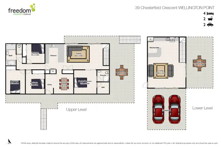 Floorplan of Homely house listing, 39 Chesterfield Crescent, Wellington Point QLD 4160