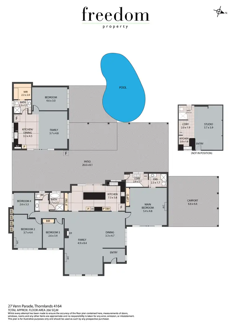 Floorplan of Homely house listing, 27 Venn Parade, Thornlands QLD 4164