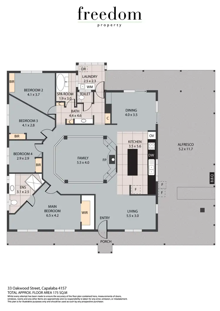 Floorplan of Homely rural property listing, 33 Oakwood Street, Capalaba QLD 4157