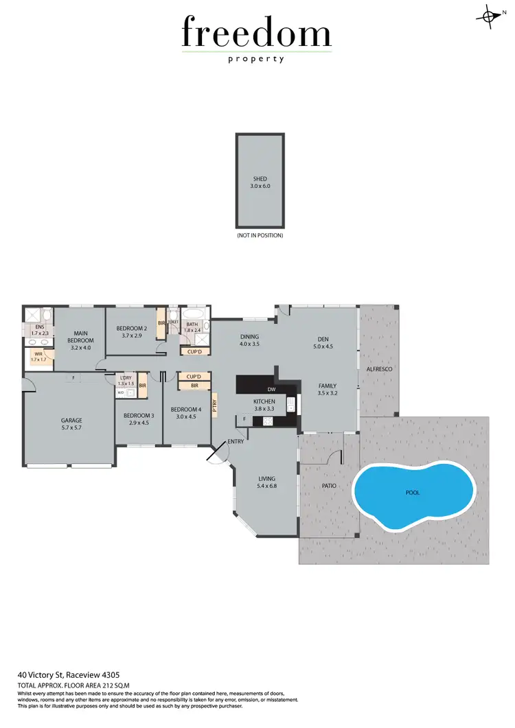 Floorplan of Homely house listing, 40 Victory Street, Raceview QLD 4305