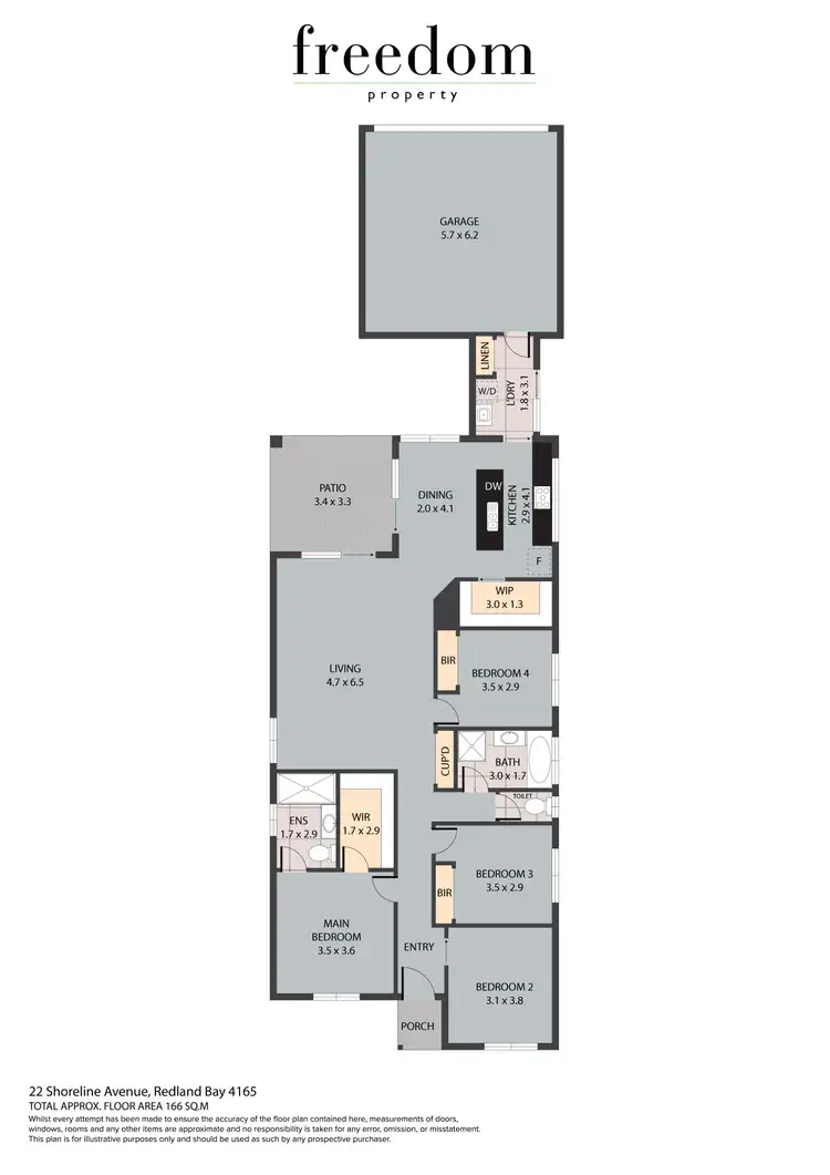 Floorplan of Homely house listing, 22 Shoreline Avenue, Redland Bay QLD 4165