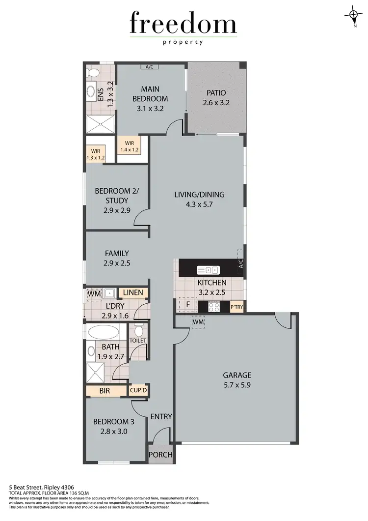 Floorplan of Homely house listing, 5 Beat Street, Ripley QLD 4306
