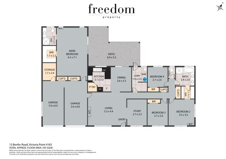 Floorplan of Homely house listing, 15 Benfer Road, Victoria Point QLD 4165