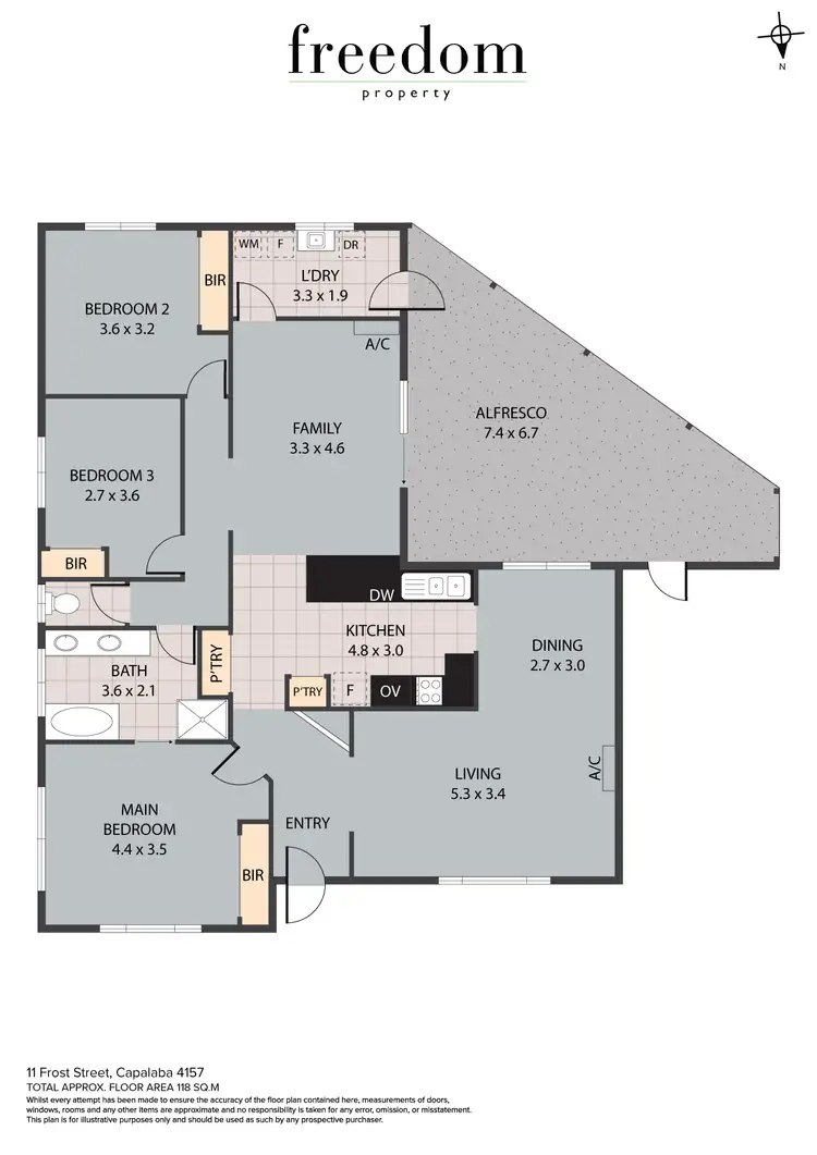 Floorplan of Homely house listing, 11 Frost Street, Capalaba QLD 4157