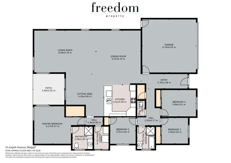 Floorplan of Homely house listing, 16 Joseph Avenue, Moggill QLD 4070