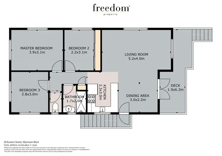 Floorplan of Homely house listing, 20 Euston Street, Wynnum West QLD 4178